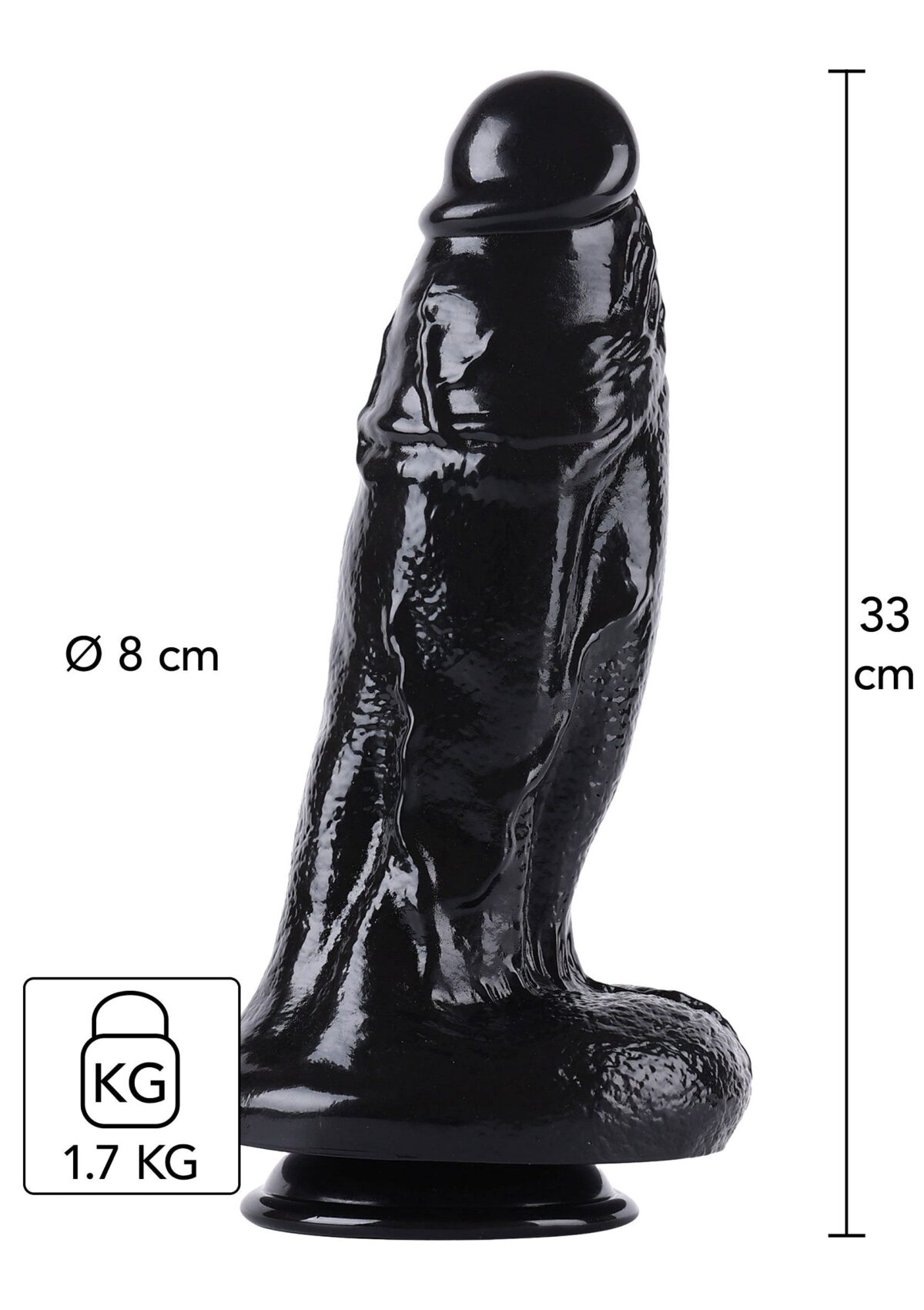 Dildo Dong Xtra Thick 32 cm - Extreme by HIDDEN DESIRE - Image 2