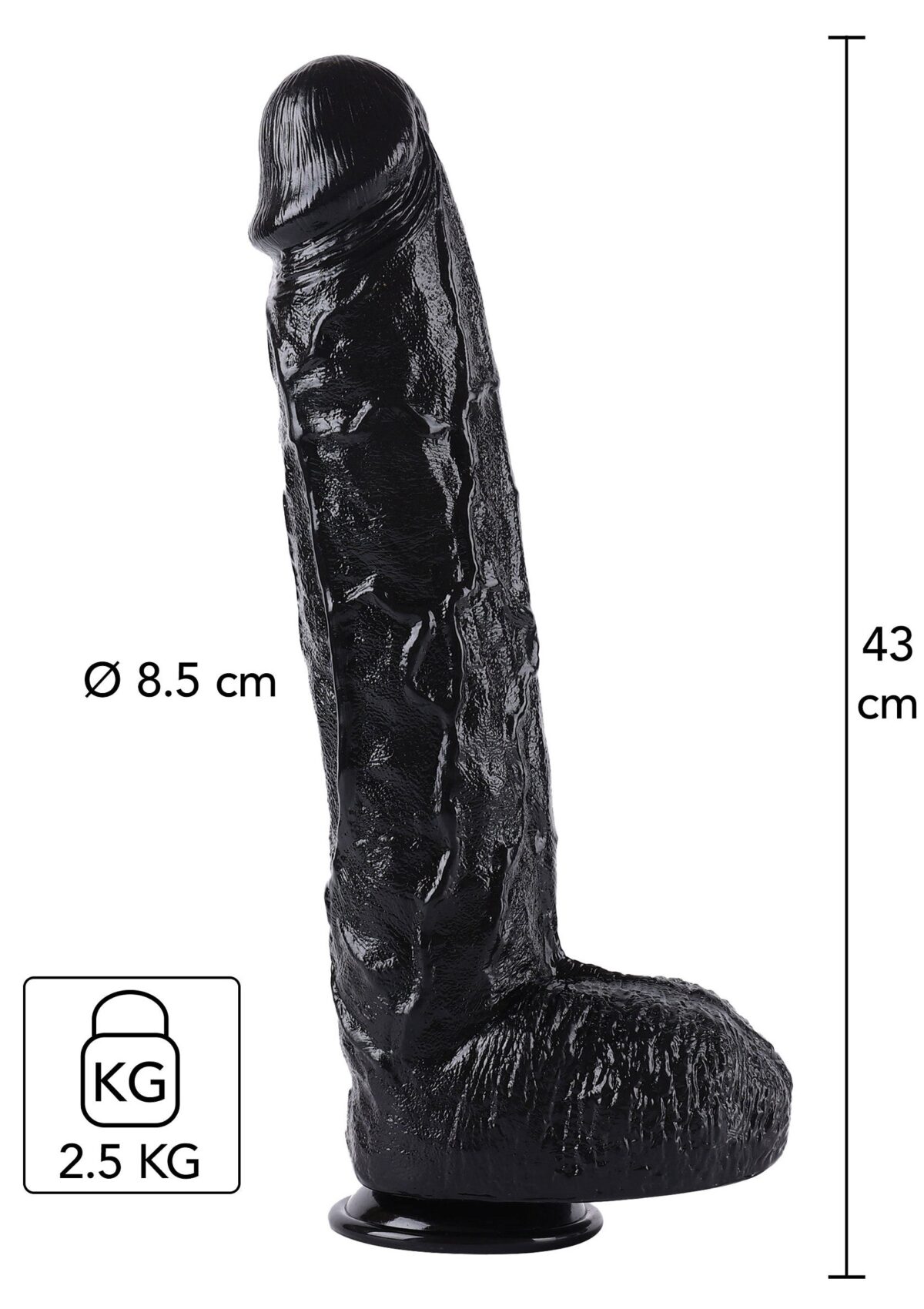 Dildo Dong 43 cm - Extreme by HIDDEN DESIRE - Image 2