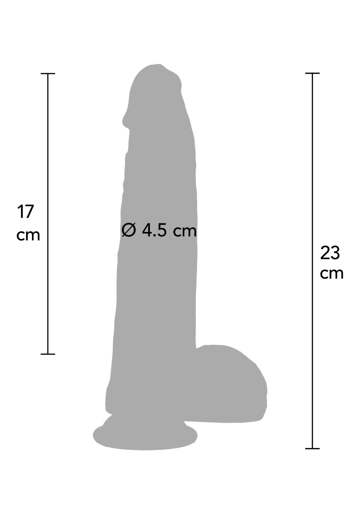 Ultra Realistic Dildo Silicone 21 cm - Image 9