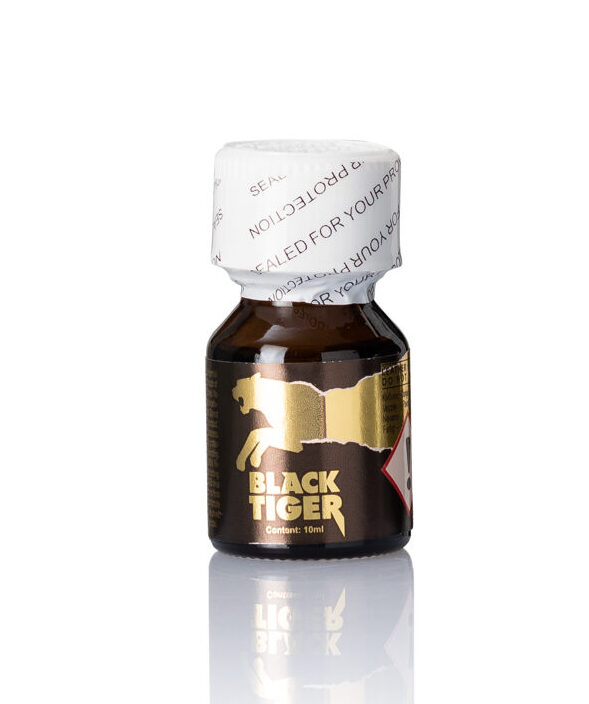 Black Tiger 10ml Gold Front
