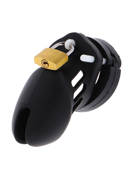 Extreme Chastity Cock Cage Silicone Small