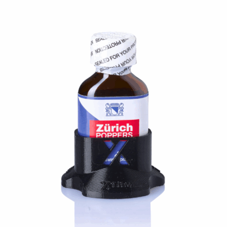 Stopper Zürich Poppers 24ml Combo! Zürich Poppers 24ml mit XTRM X-Stopper hoch schwarz