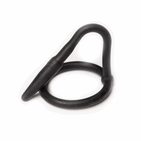Sport Fucker Silicone Cock Plug - Black