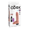 King Cock With Balls - Squirti 20cm natur