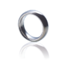 Kinky Monster Donut Cockring en acier inoxydable 150g
