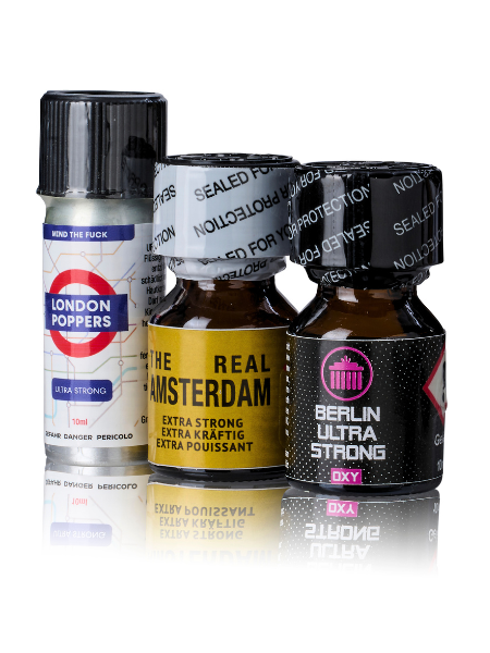 London Amsterdam Berlin Poppers Combo