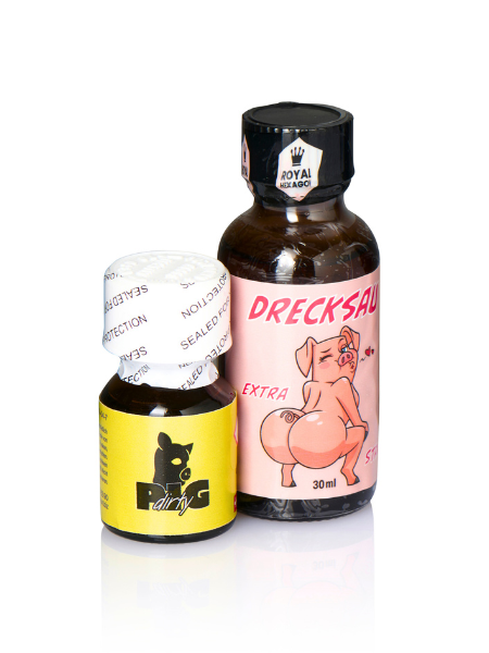 Pig Dream Poppers Combo Dirty Pig Poppers 10ml und Drecksau Extra Strong Poppers 30ml