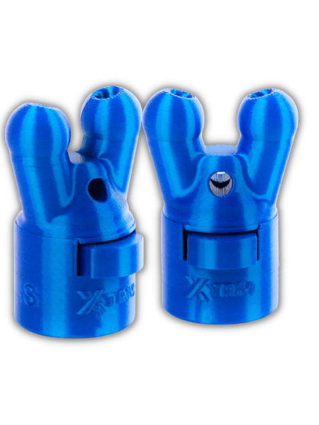 Poppers Booster Cap XTRM Double Small Blue LEAK PROOF