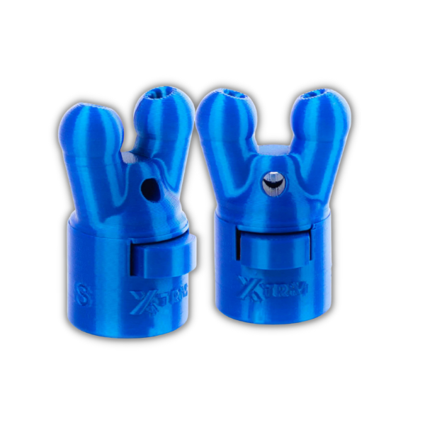 Poppers Booster Cap XTRM Double Small Blue LEAK PROOF