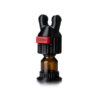 Poppers Booster Cap XTRM Kinky SNFFR Leakproof Double Small Black