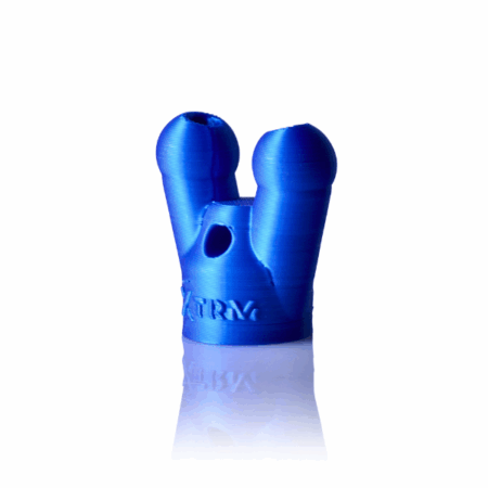 Poppers Booster Cap XTRM SNFFR Double Small Crystal Blue