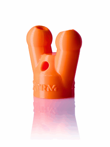 Poppers Booster Cap XTRM SNFFR Double Small Orange