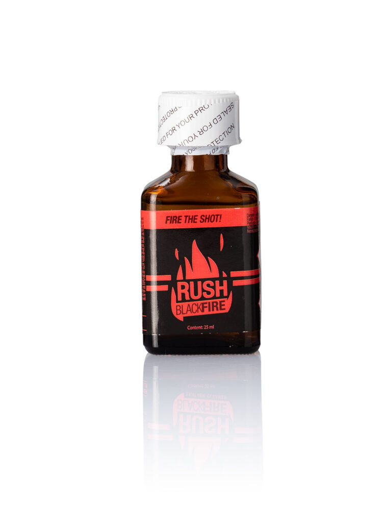 Rush Black Fire 25ml Front