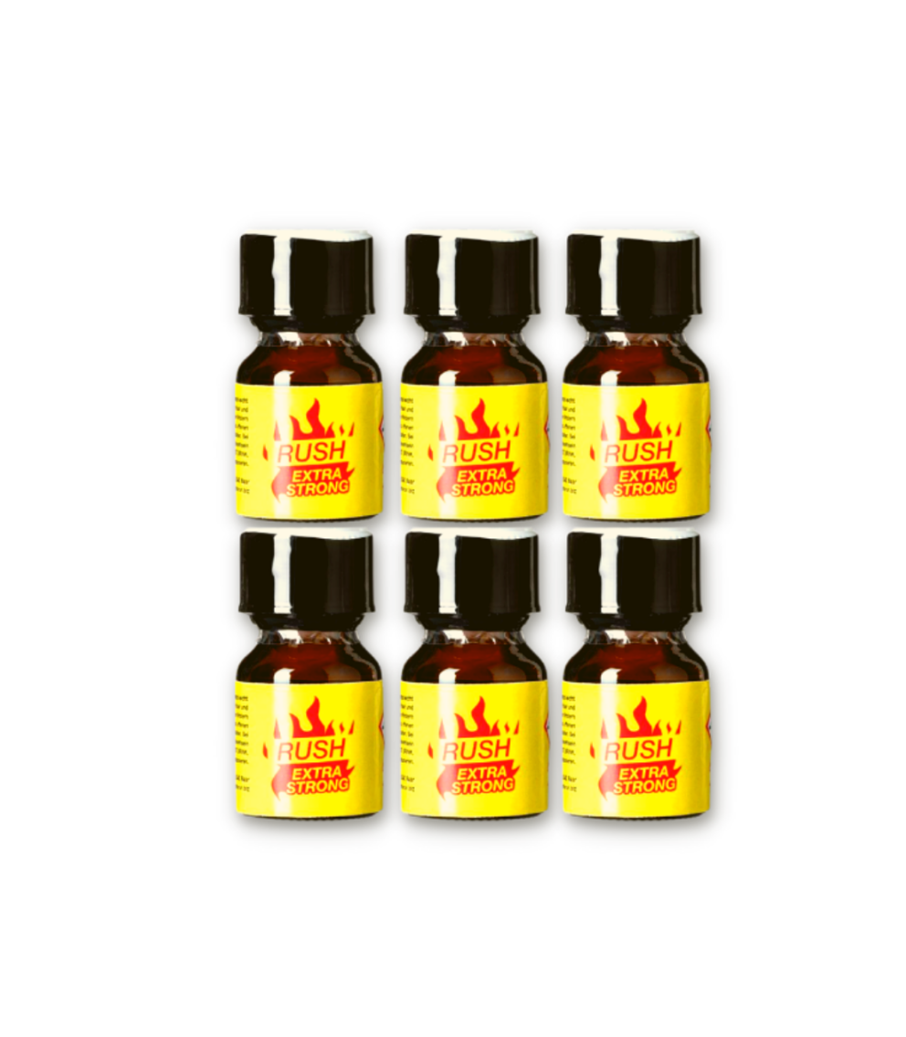 Rush Extra Strong Poppers Combo 6x10ml