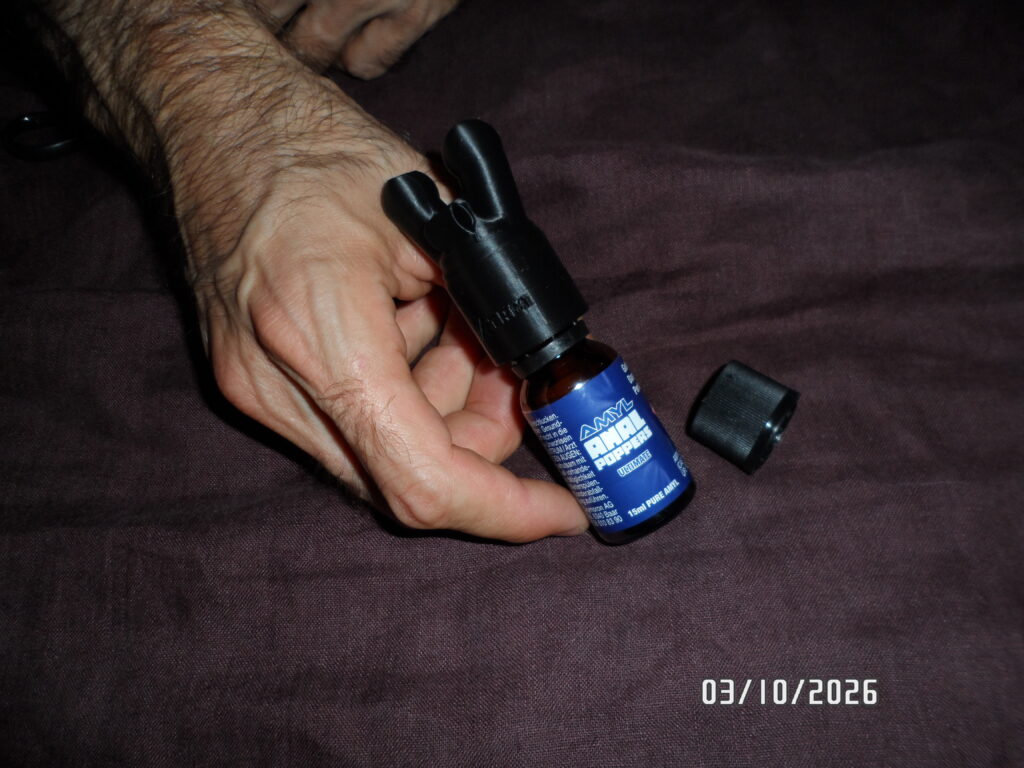 Fertig vorbereitete Flasche ANAL Amyl