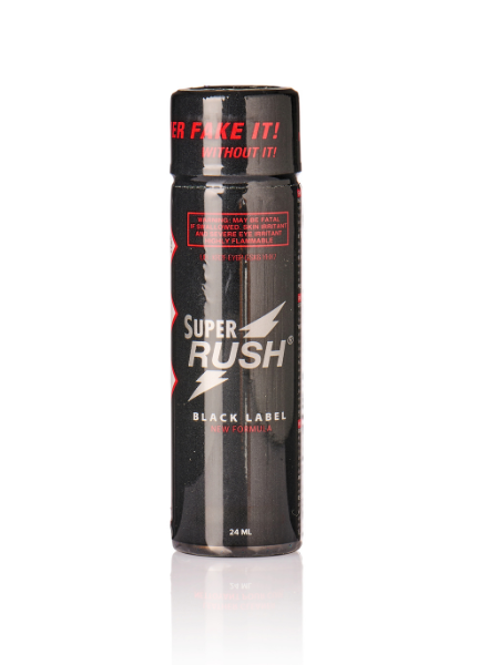 Super Rush Black Label Poppers 24ml