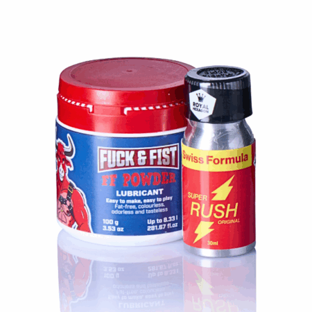 Super Rush Poppers Fuck and Fist FF Powder Combo