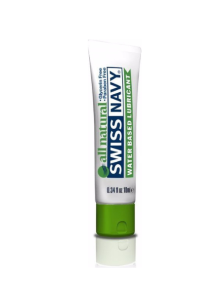 Swiss Navy All Natural water based lubricant 10ml