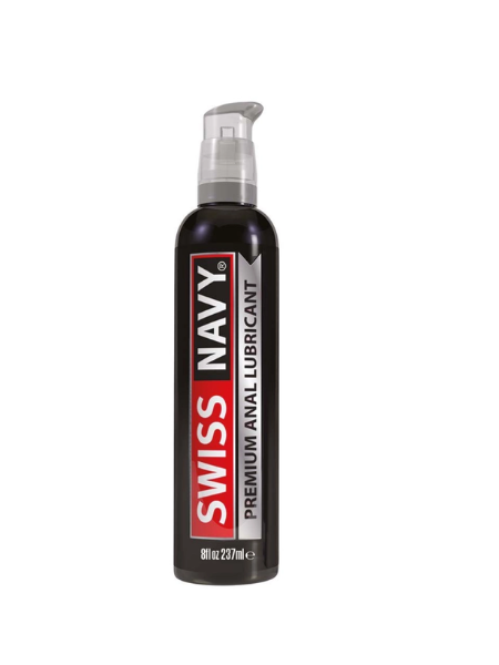 Swiss Navy Premium Silikonbasiertes Anal Gleitmittel 237ml