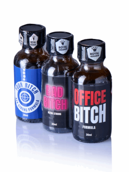 Threesome Bitch Poppers Combo 30ml