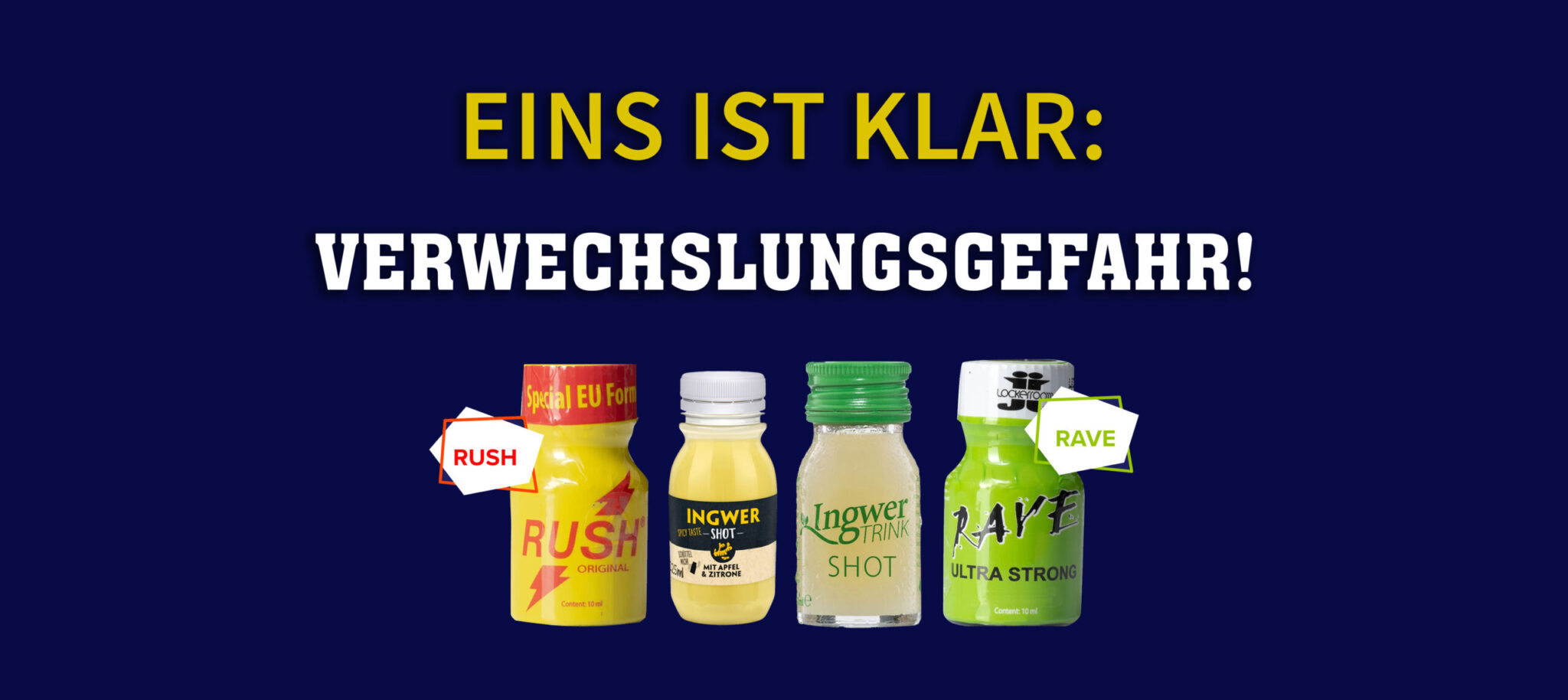 Eins ist klar: Verwechslungsgefahr!