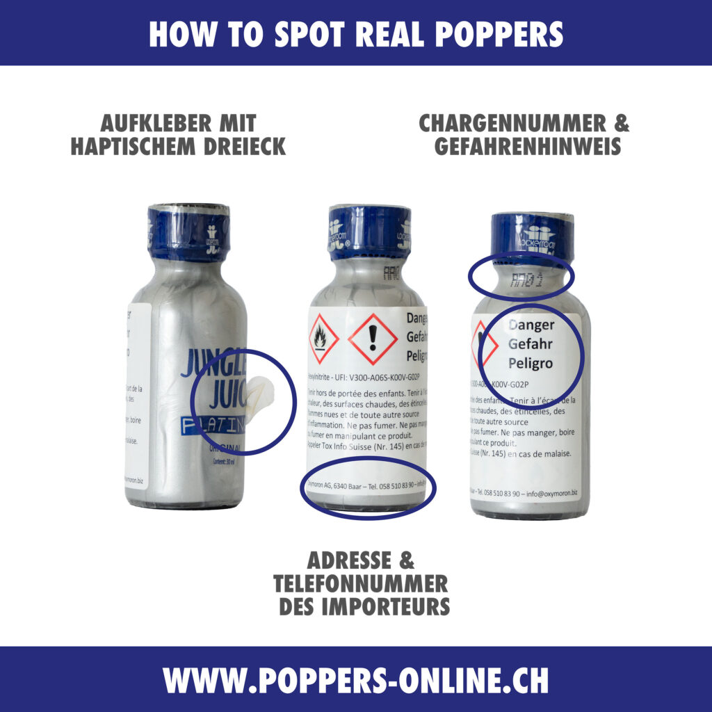 Qualitätsmerkmale von Poppers