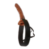 Fetish Fantasy – 10 inch Hollow Strap On braun