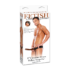 Fetish Fantasy – 10 inch Hollow Strap On braun