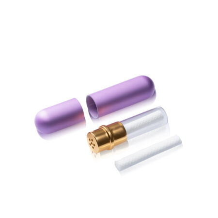 inhaler rund pink offen