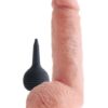 King Cock With Balls - Squirti 20cm natur