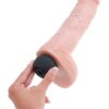 King Cock With Balls - Squirti 20cm natur