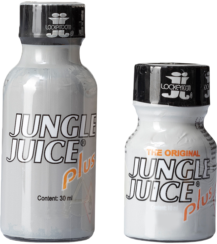 Jungle Juice Plus 10 & 30ml Poppers Flaschen