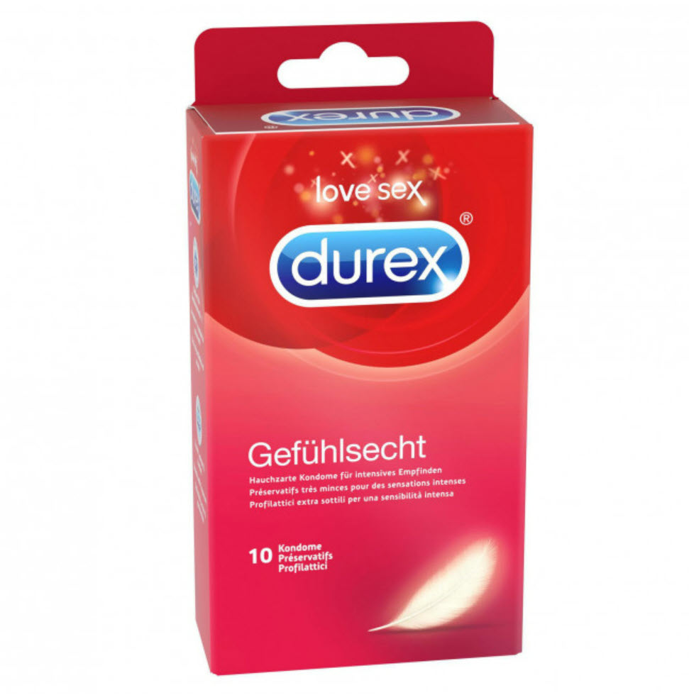 Durex Gefühlsecht Kondome Classic 10er Pack