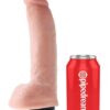 Pipedream King Cock With Balls - Squirti 9" natur